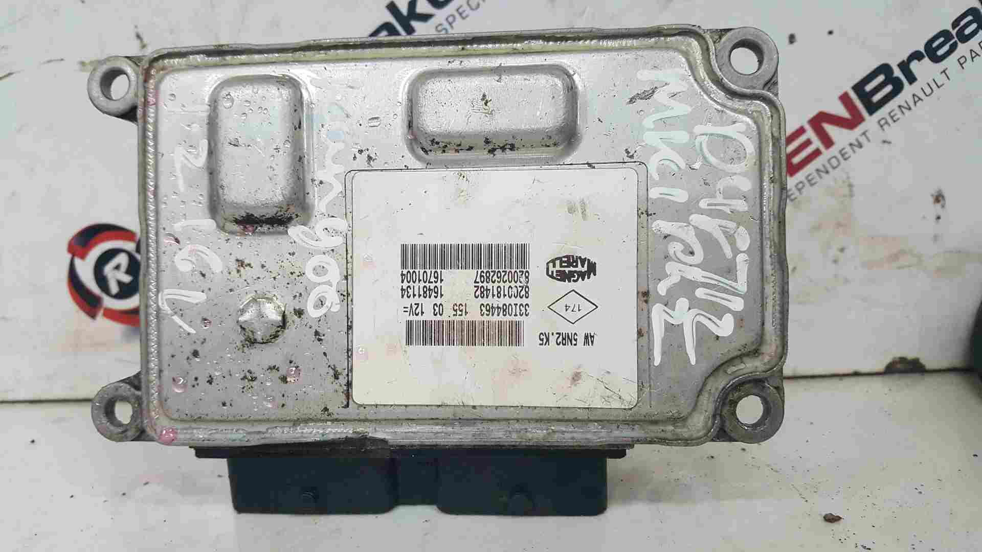 Renault Kangoo MK1 2003-2007 1.2 16V D4F 712 Engine ECU Engine Control Unit