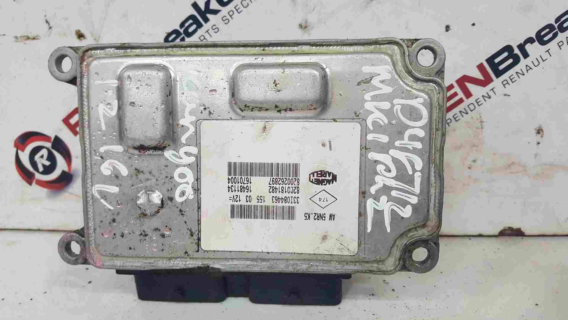Thumb 8 Renault Kangoo MK1 2003-2007 1.2 16V D4F 712 Engine ECU Engine Control Unit