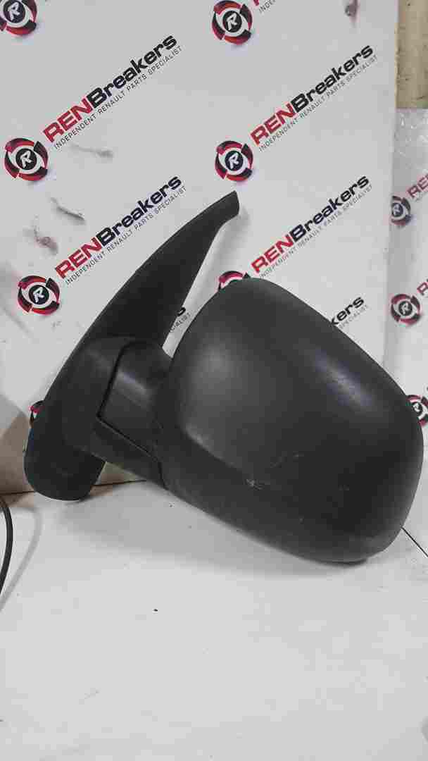 Thumb 5 Renault Kangoo MK2 2013-2017 Passenger Ns Wing Mirror Black Plain Electric