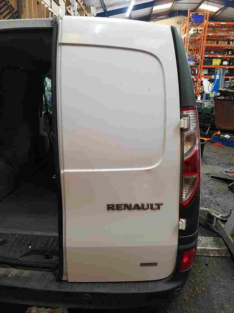 Thumb 2 Renault Kangoo MK2 2013-2021 Drivers OSR Barn Oqng QNG Rear Door Mineral White