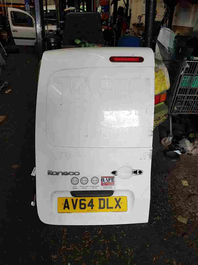 Thumb 3 Renault Kangoo MK2 2013-2021 Passenger NSR Rear Barn Door White Oqng QNG
