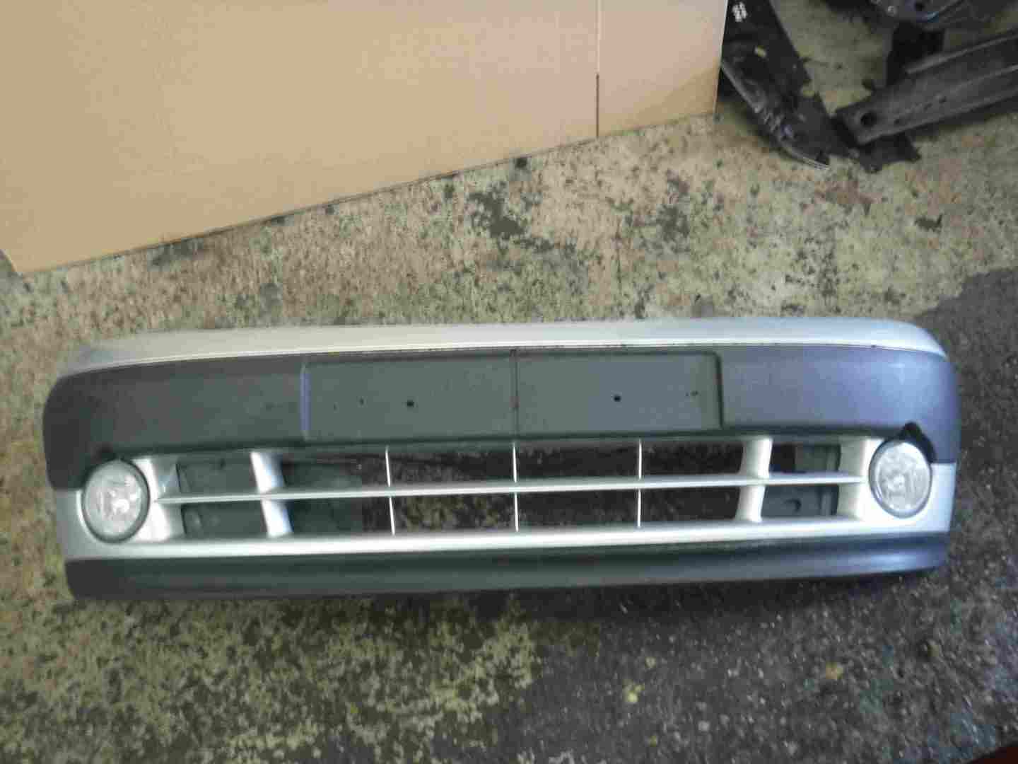Renault Kangoo MPV 2003-2007 Front Bumper Silver TEB64 000