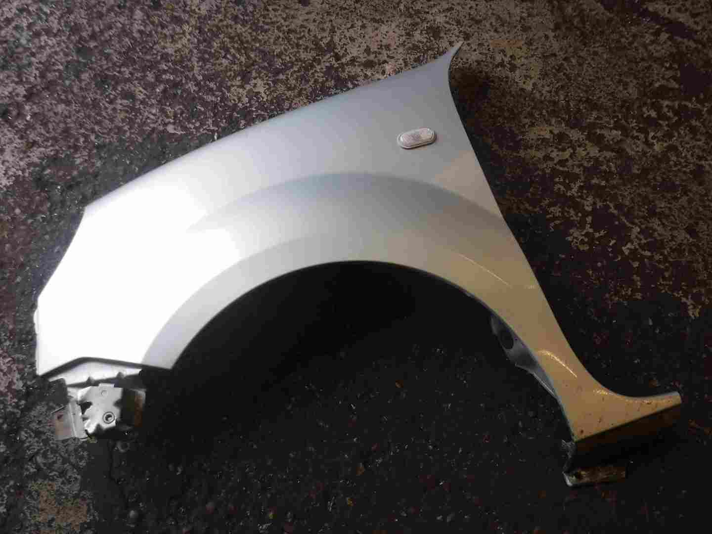 Renault Kangoo MPV 2003-2007 Passenger NS Wing Silver TEB64