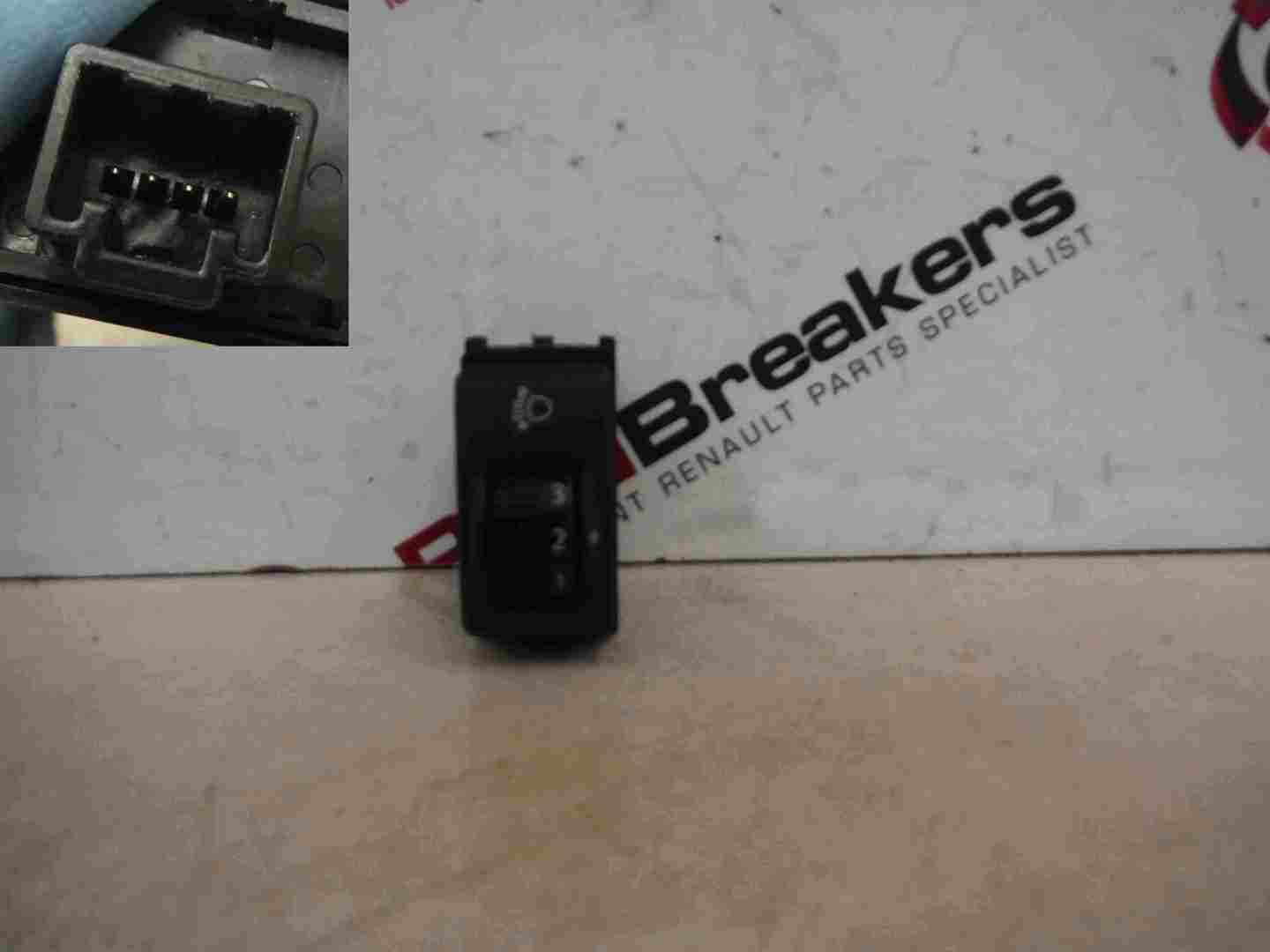 Renault Koleos 2008-2010 Headlight Height Adjuster Switch