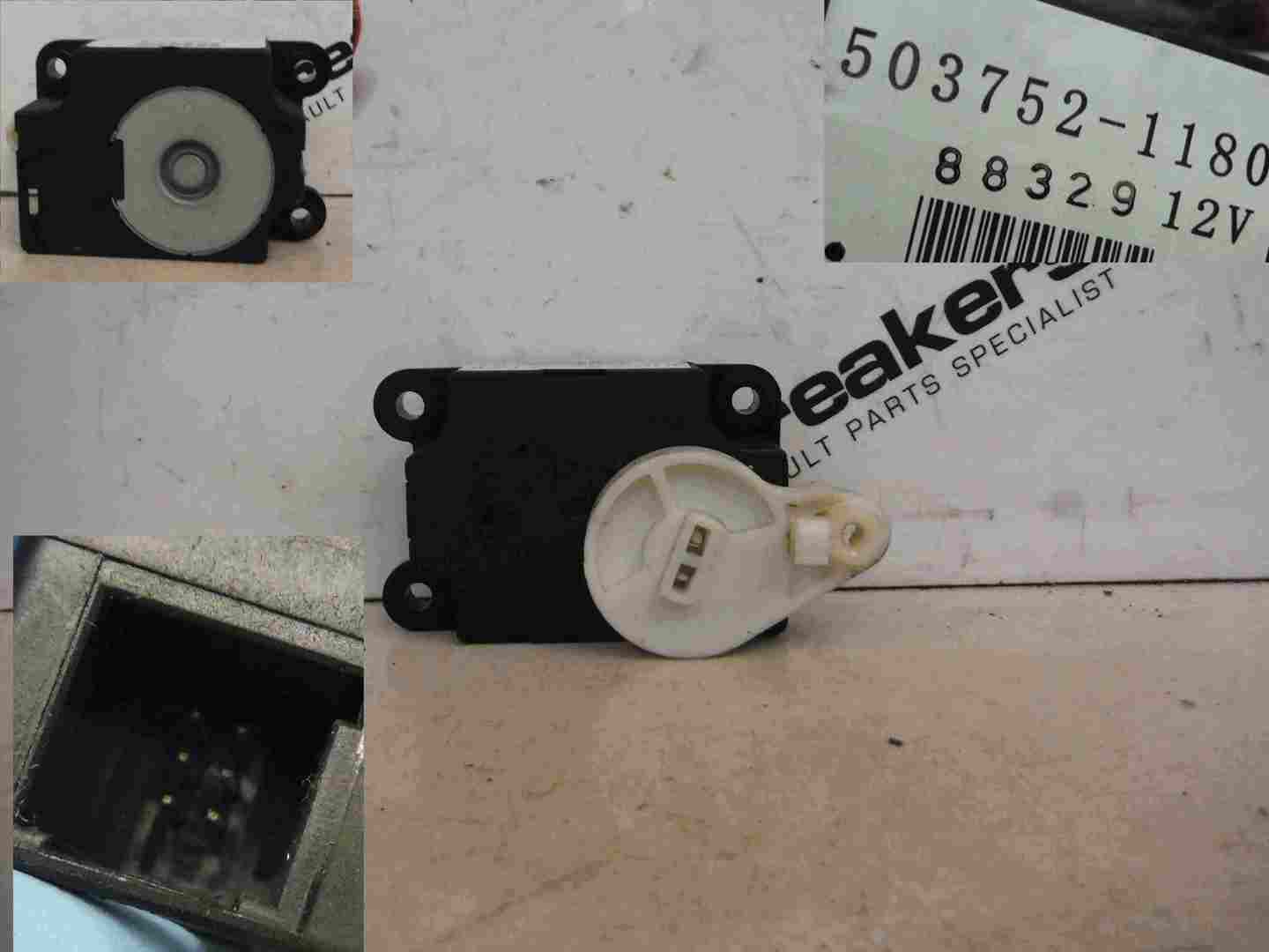 Renault Koleos 2008-2010 Heater Blower Box Actuators Flaps Motors