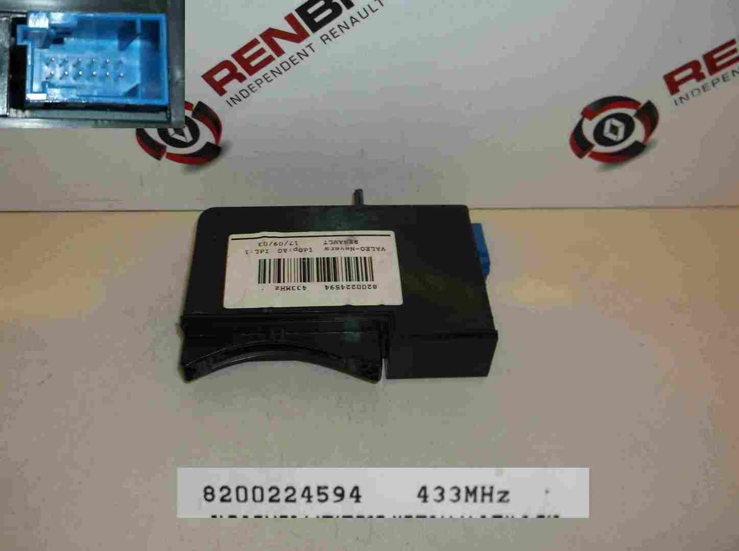 Renault Laguna + Espace 2003-2012 Key Card Reader Transponder 8200224594