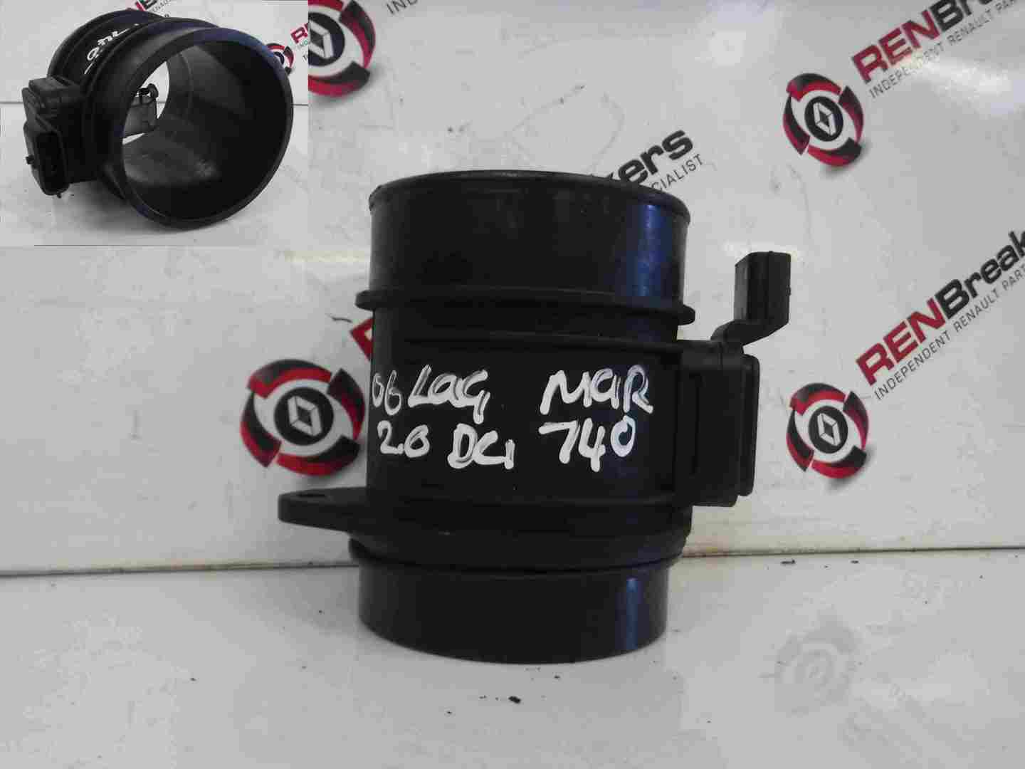 Renault Laguna   Scenic   Espace 2005-2012 2.0 dCi Mass Air Flow Meter Sensor 8200280065