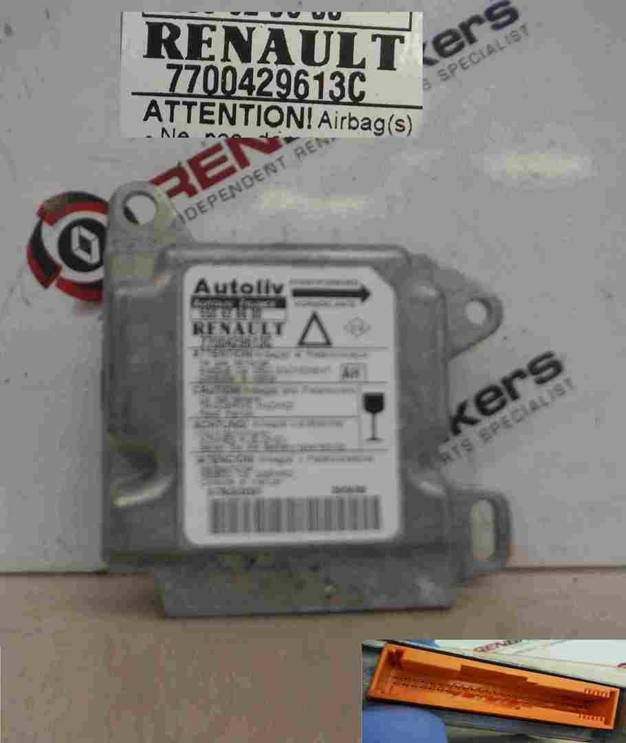 Renault Laguna 1999-2000 Airbag ECU Module 7700429613C 550629600