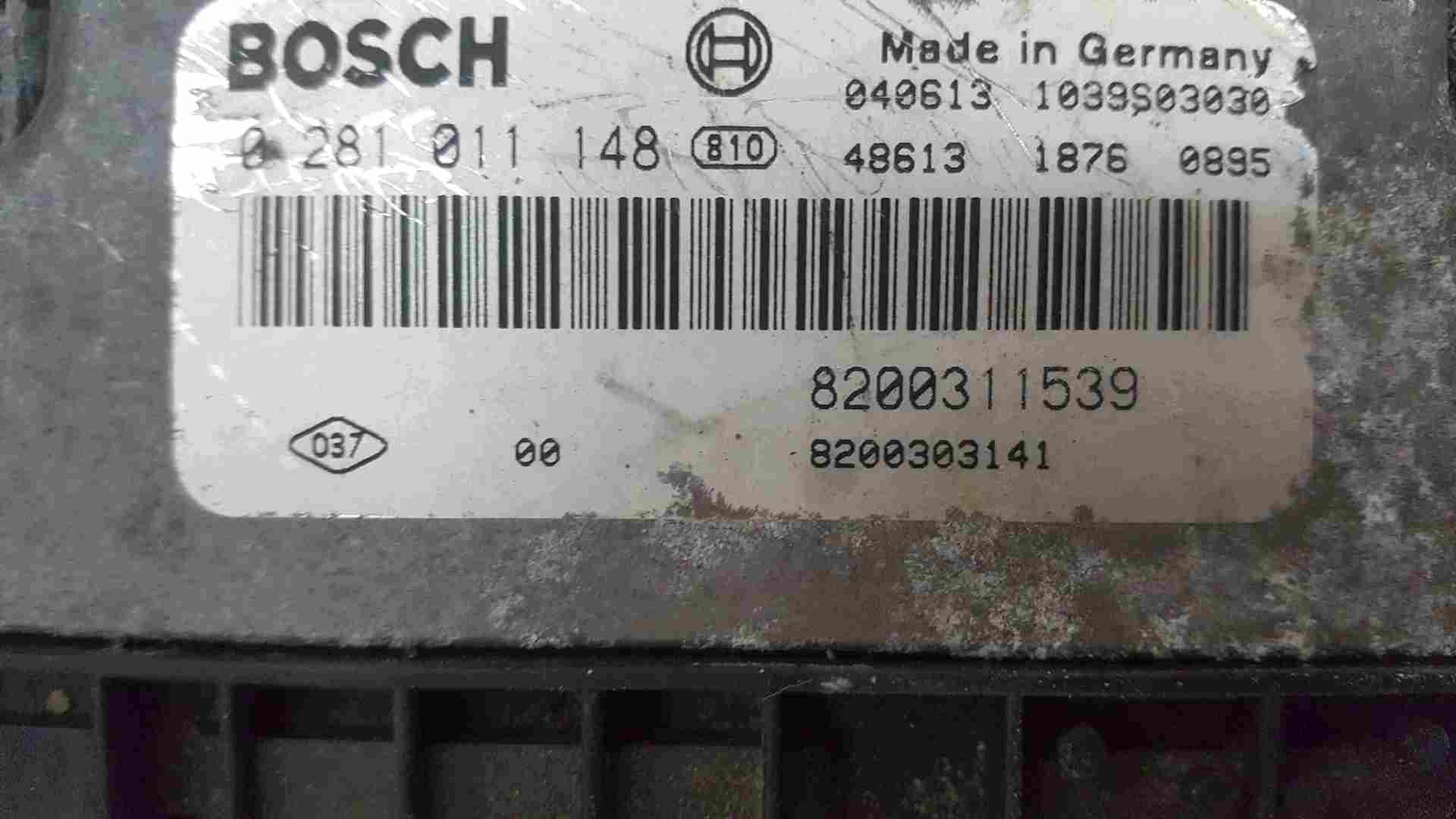 Thumb 2 Renault Laguna 2001-2005 1.9 DCi Engine Control Unit ECU 8200311539 8200303141