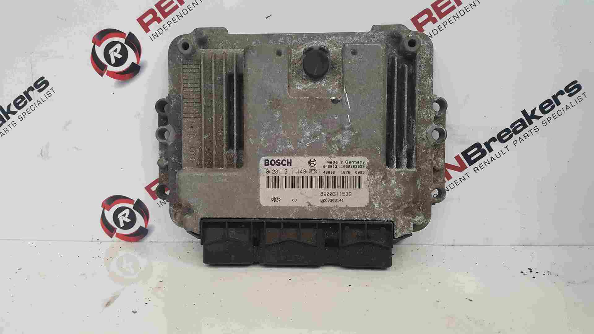 Thumb 3 Renault Laguna 2001-2005 1.9 DCi Engine Control Unit ECU 8200311539 8200303141