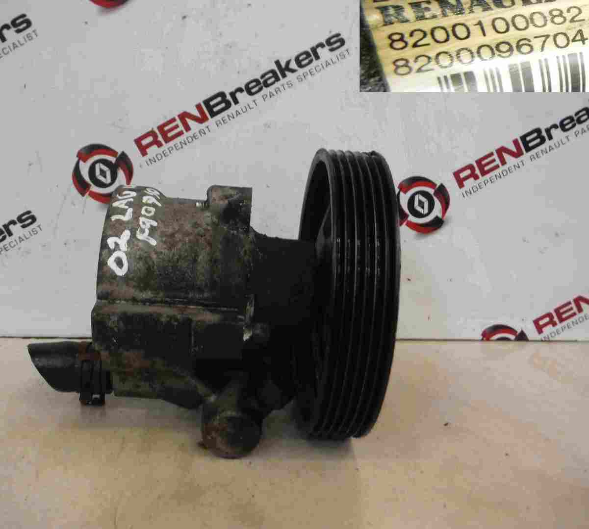 Renault Laguna 2001-2005 1.9 dCi Power Steering Pump 8200100082 8200096704