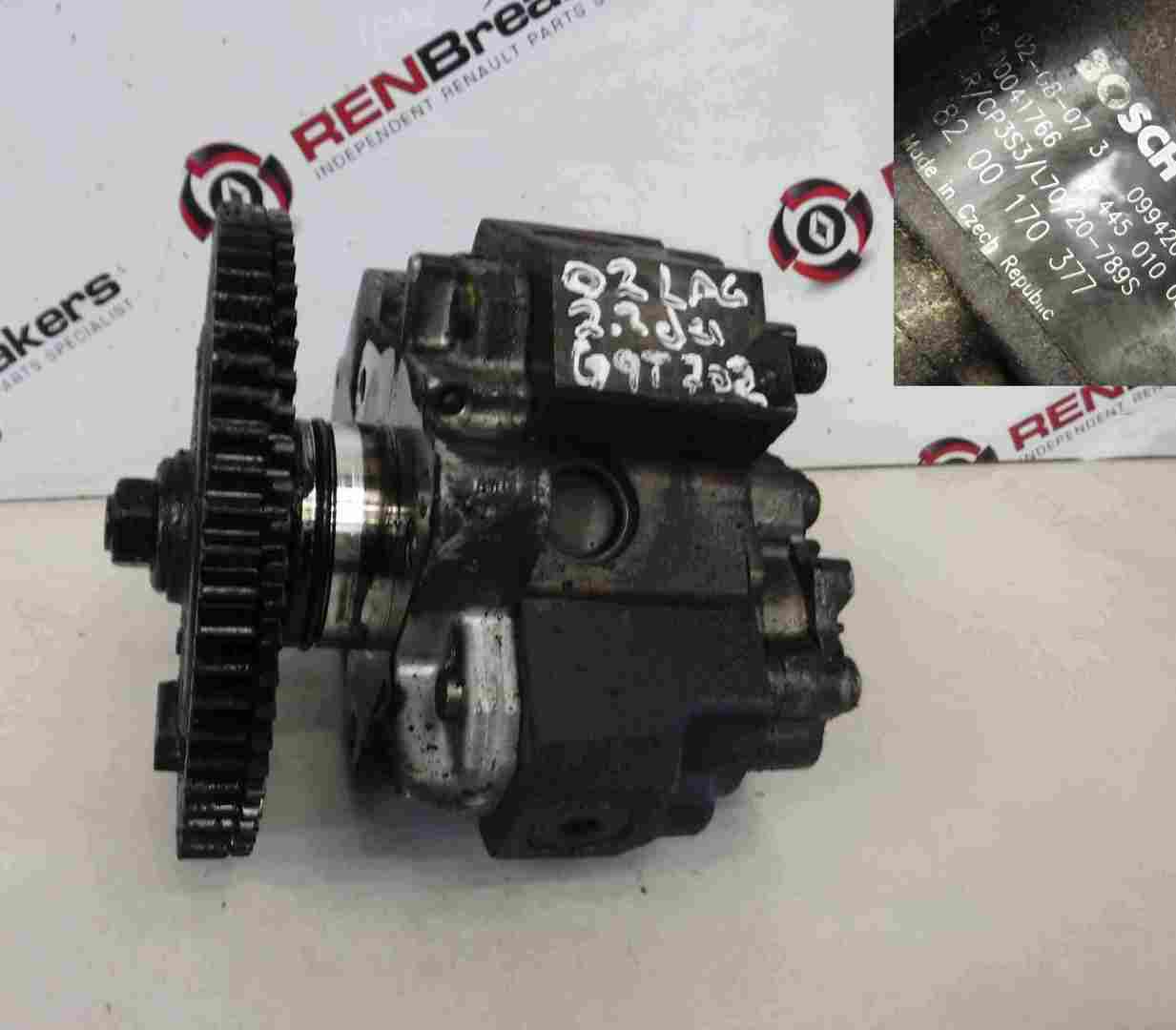 Renault Laguna 2001-2005 2.2 dCi High Pressure Diesel Fuel Pump