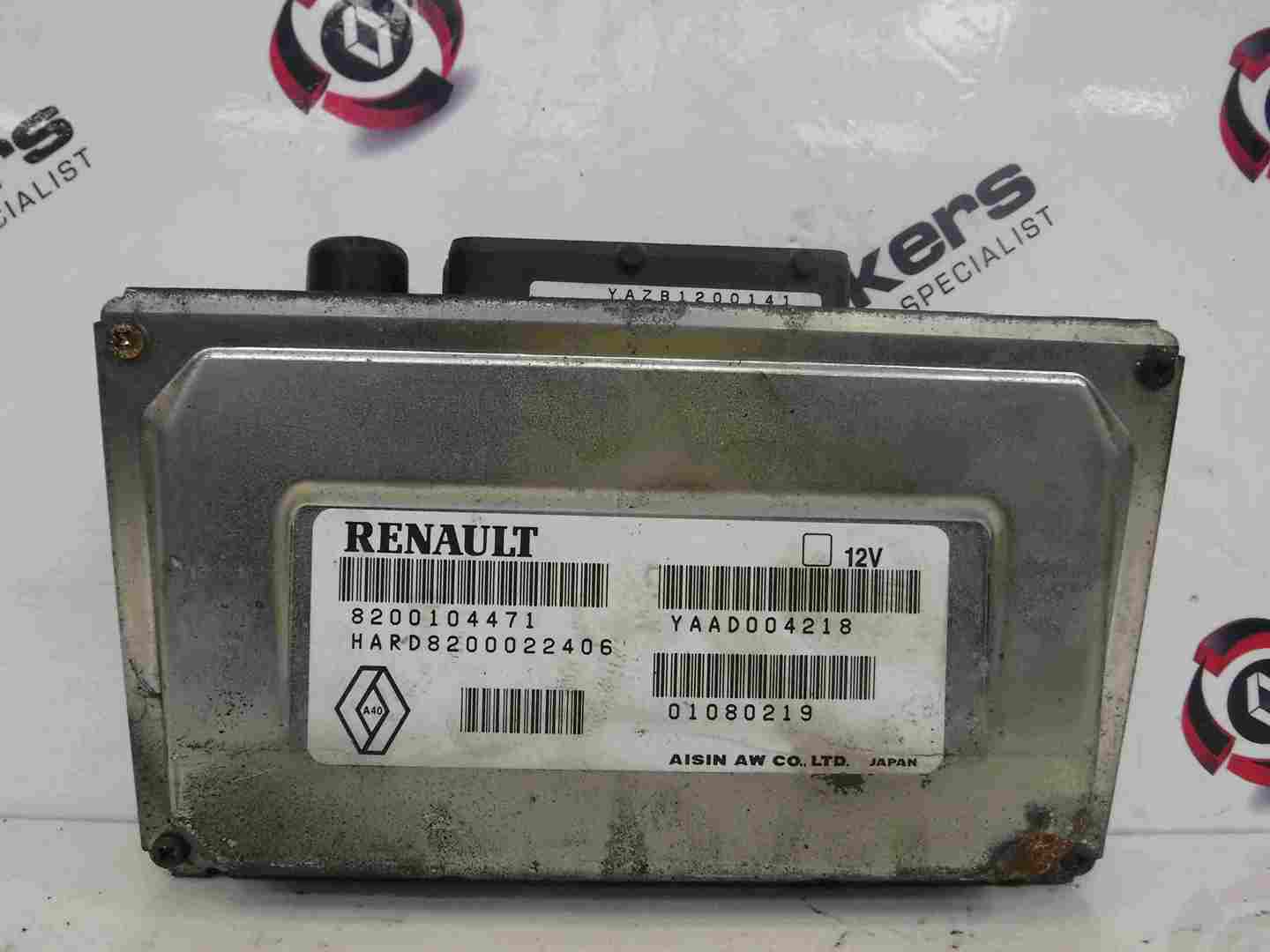 Renault Laguna 2001-2005 3.0 V6 Gearbox Control Unit Computer ECU 8200104471