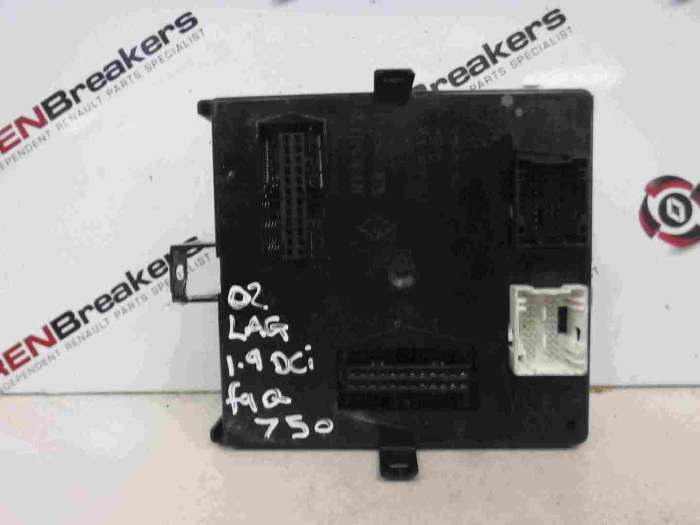 Renault Laguna 2001-2007 Dashboard UCH BCM Fuse Box 8200190295