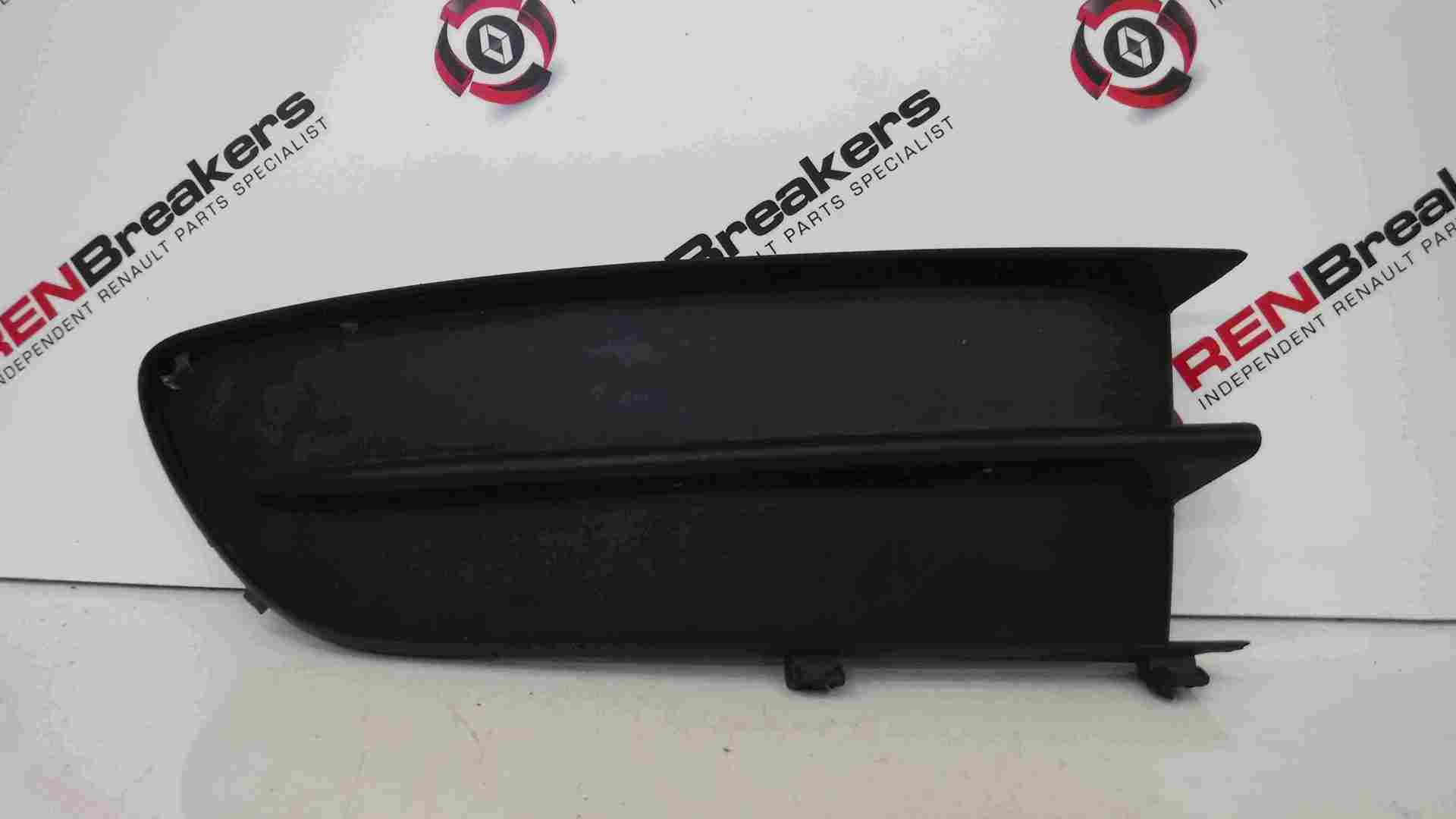 Renault Laguna 2001-2005 Drivers OSF Front Bumper No Fog Insert Trim 000009693