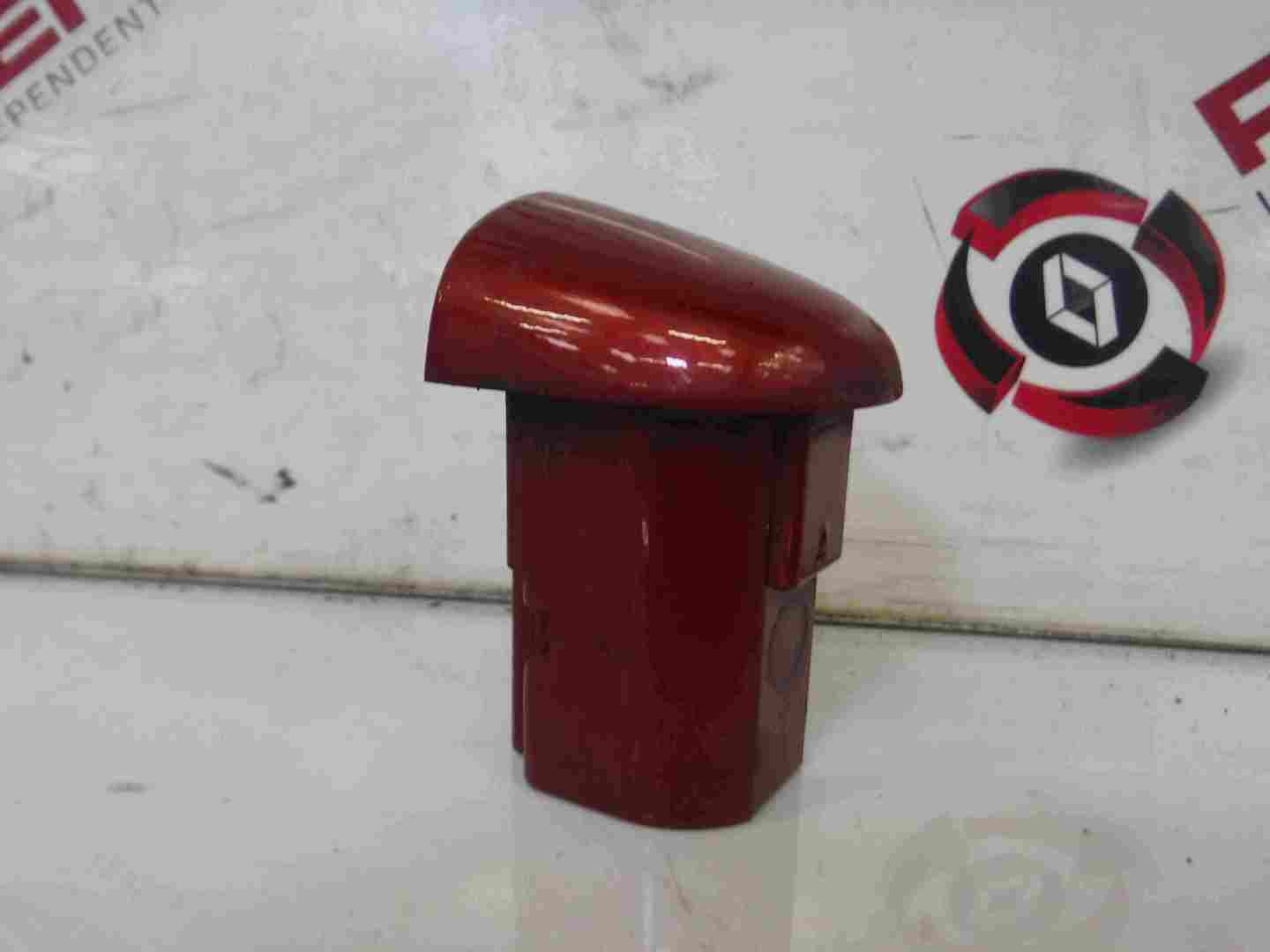 Renault Laguna 2001-2005 Drivers OSF Front Door Lock Cap Cover Red TEB76