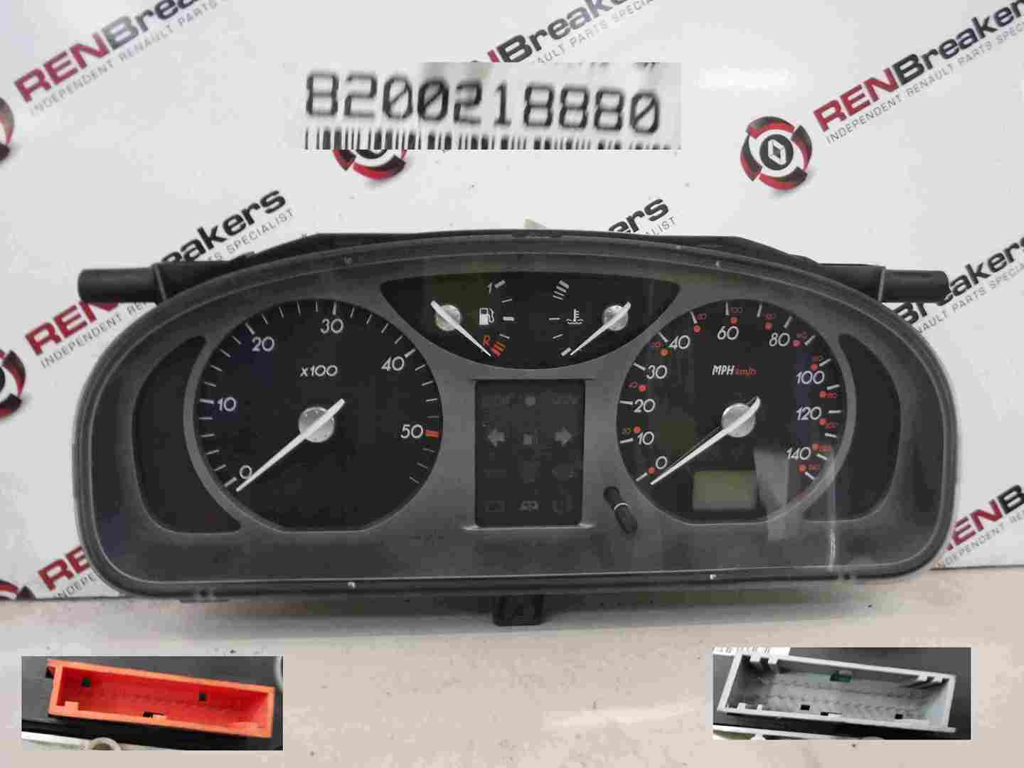 Renault Laguna 2001-2005 Instrument Panel Dials Gauges Speedo Clocks 8200218880