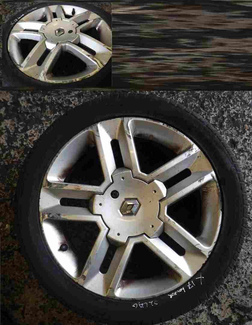 Renault Laguna 2001-2005 Louxor Alloy Wheel 17inch 3/5