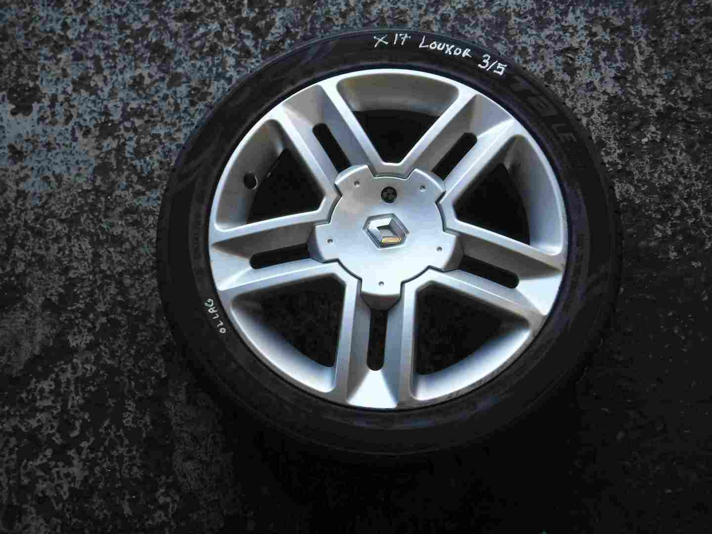 Renault Laguna 2001-2005 Louxor Alloy Wheel 16inch 3/5