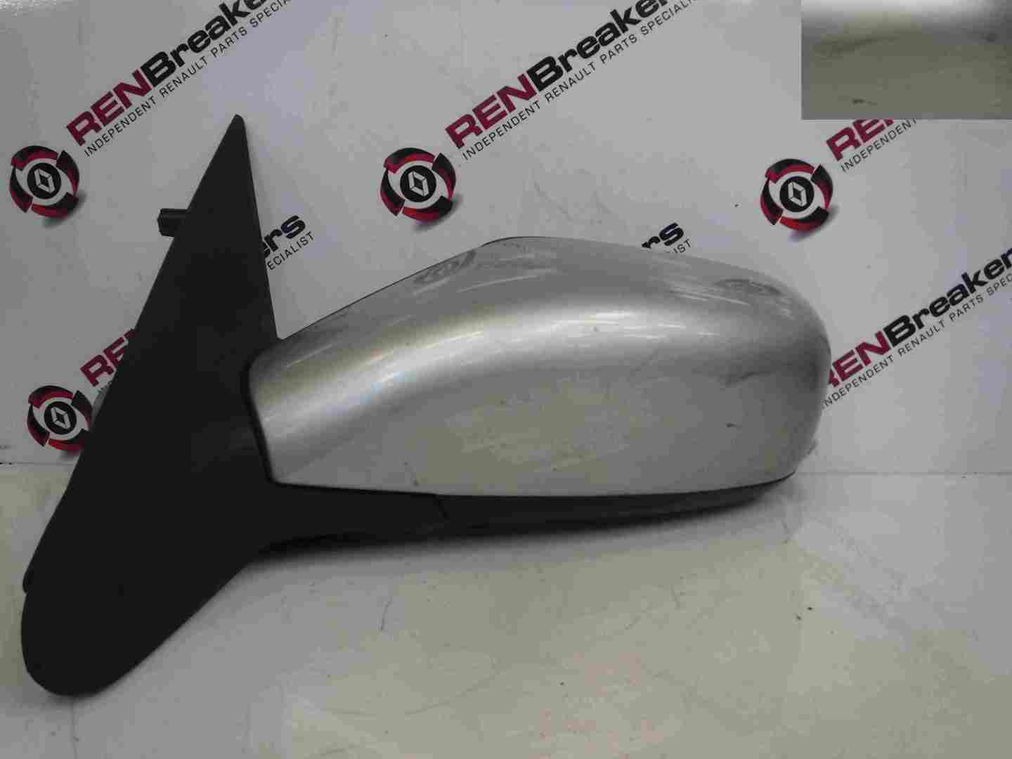 Renault Laguna 2001-2005 Passenger NS Wing Mirror Silver TED69
