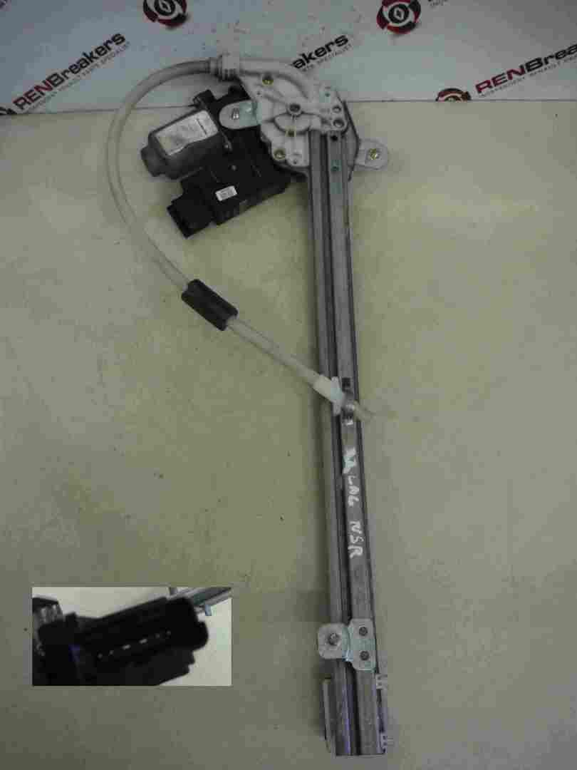 Renault Laguna 2001-2005 Passenger NSR Rear Window Motor + Regulator 6 Pin