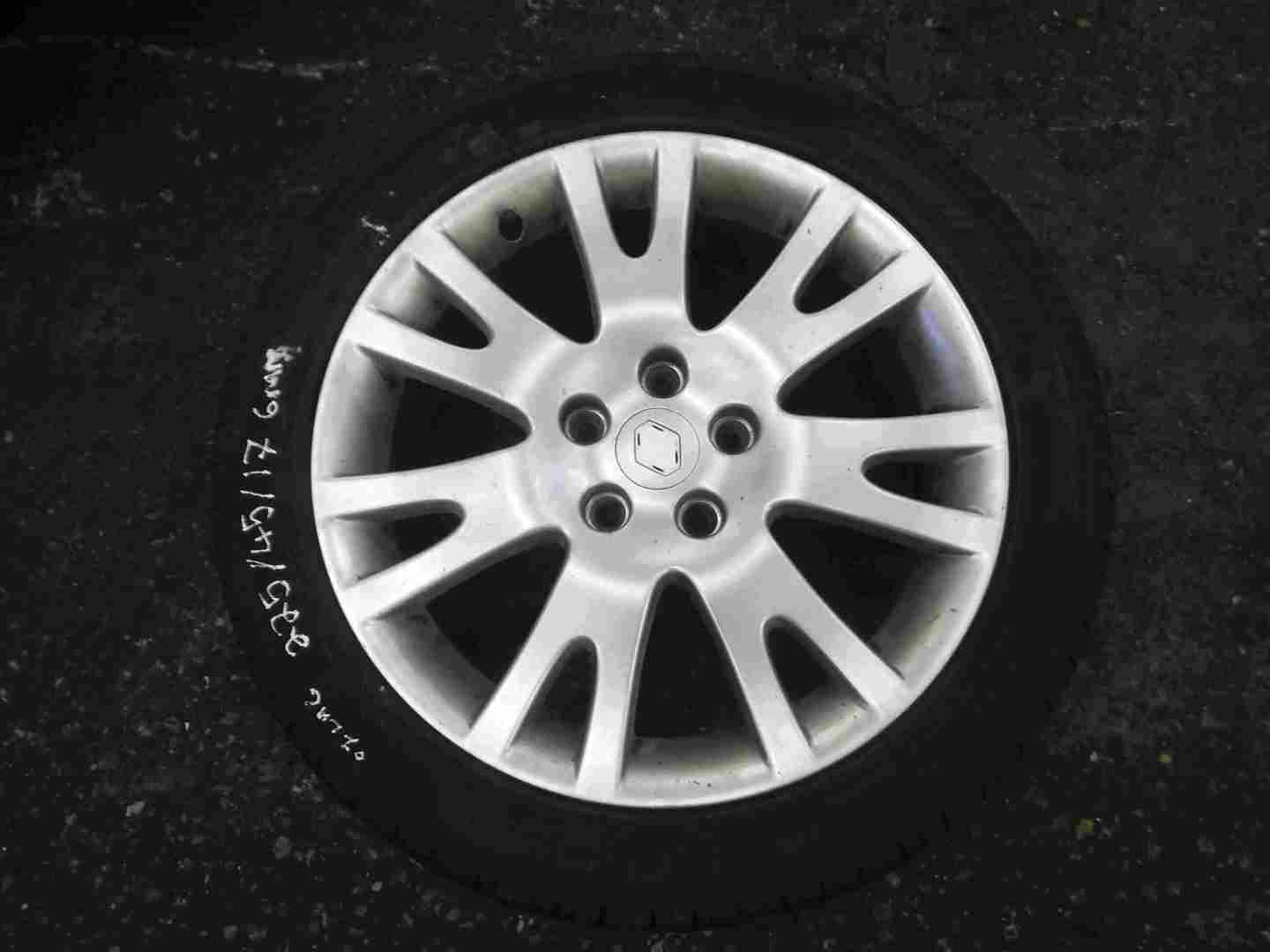 Renault Laguna 2001-2005 Silverstone Alloy Wheel + Tyre 225 45 17 6mm Tread 4/5