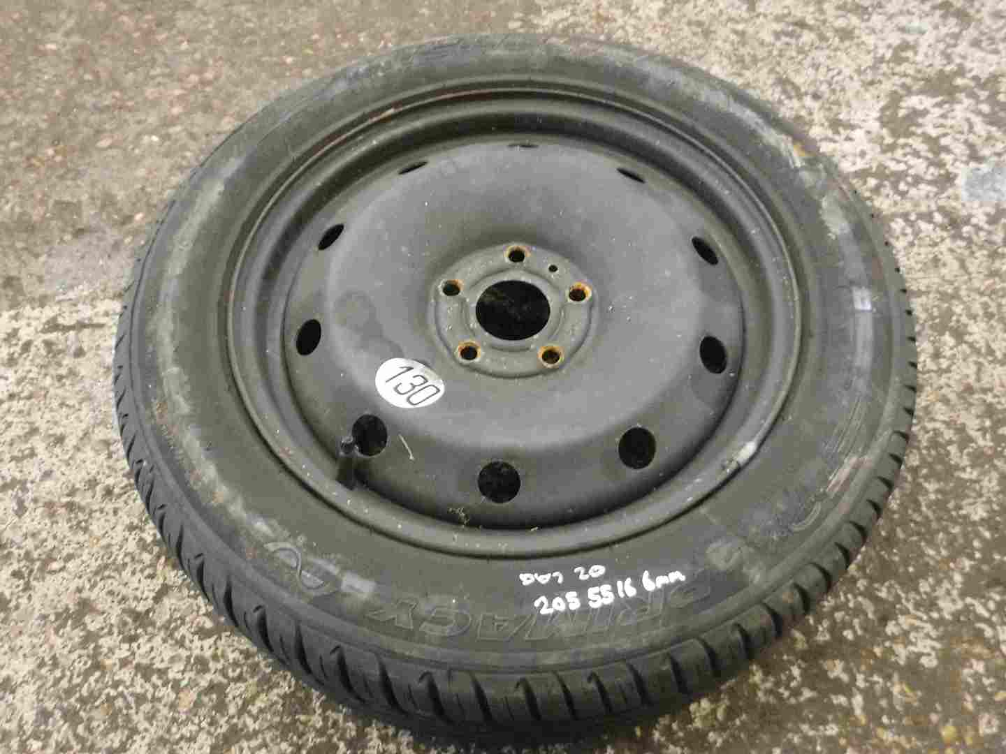 Renault Laguna 2001-2005 Steel Wheel Rim + Tyre 205 55 16 6mm Tread 4/5
