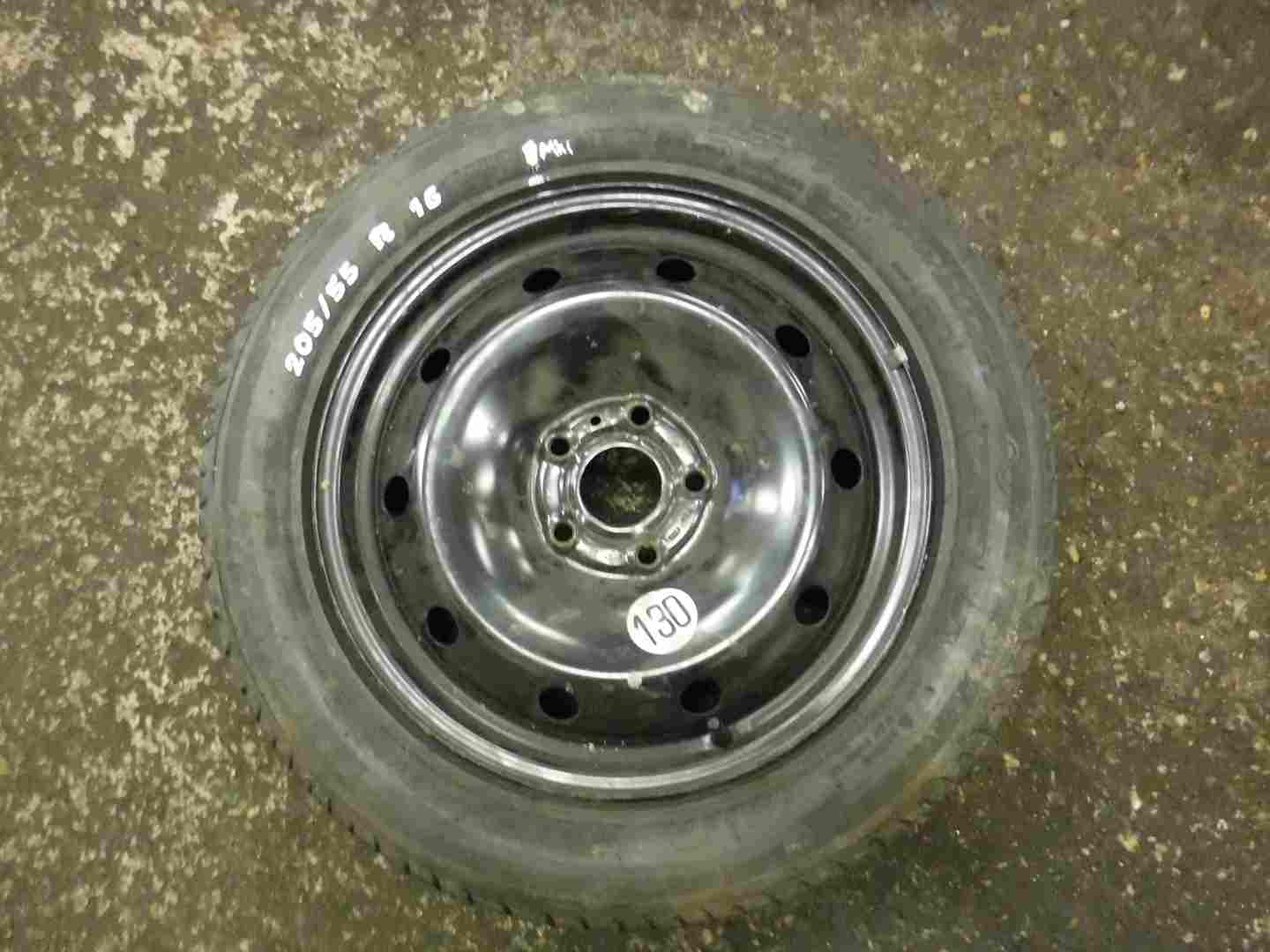 Renault Laguna 2001-2005 Steel Wheel Rim + Tyre 205 55 16 8mm Tread