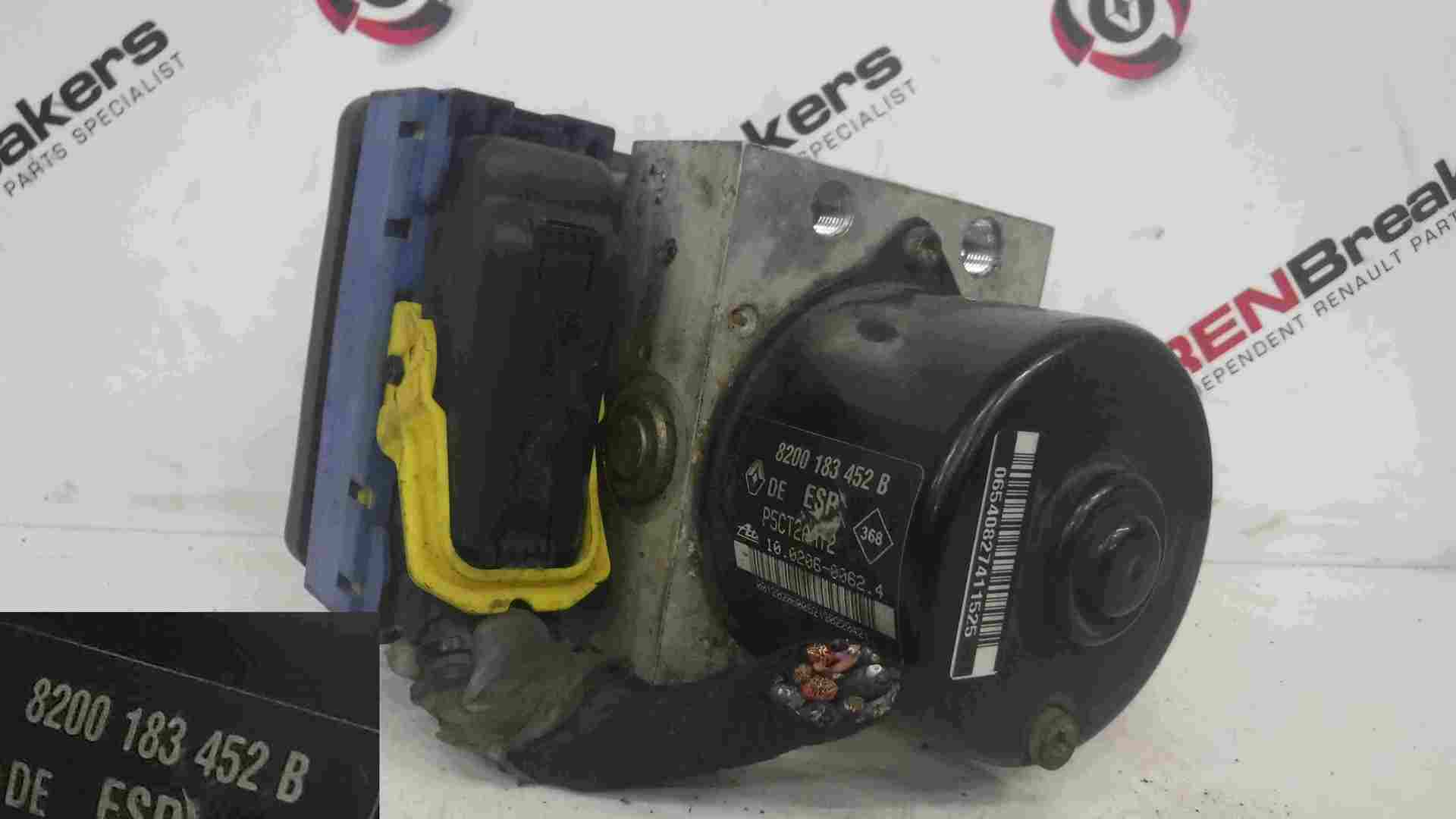 Renault Laguna 2001-2007 1.9 2.0 2.2 Diesel dCi ABS Pump + ECU 8200183452
