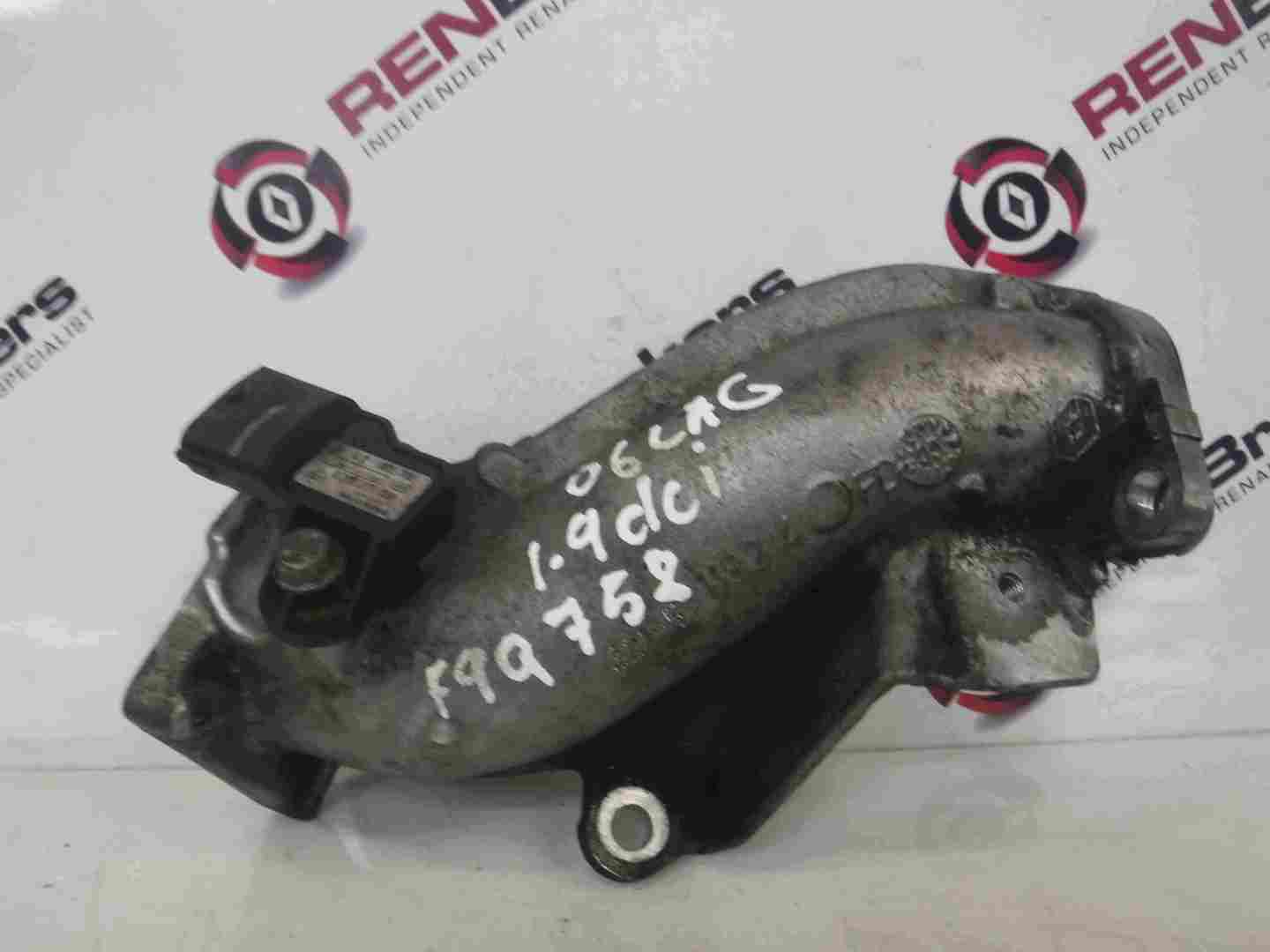 Renault Laguna 2005-2007 1.9 dCi EGR Pipe F9Q 758