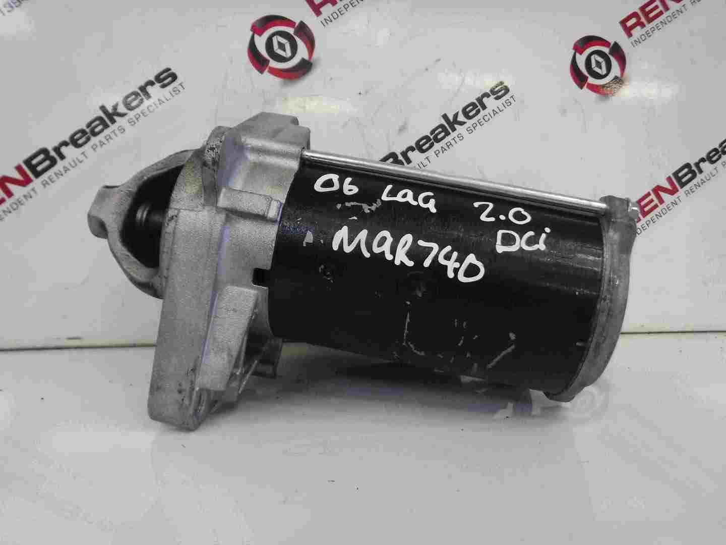 Renault Laguna 2005-2007   Mk4 Espace 2.0 dCi Starter Motor Starting M9R 740