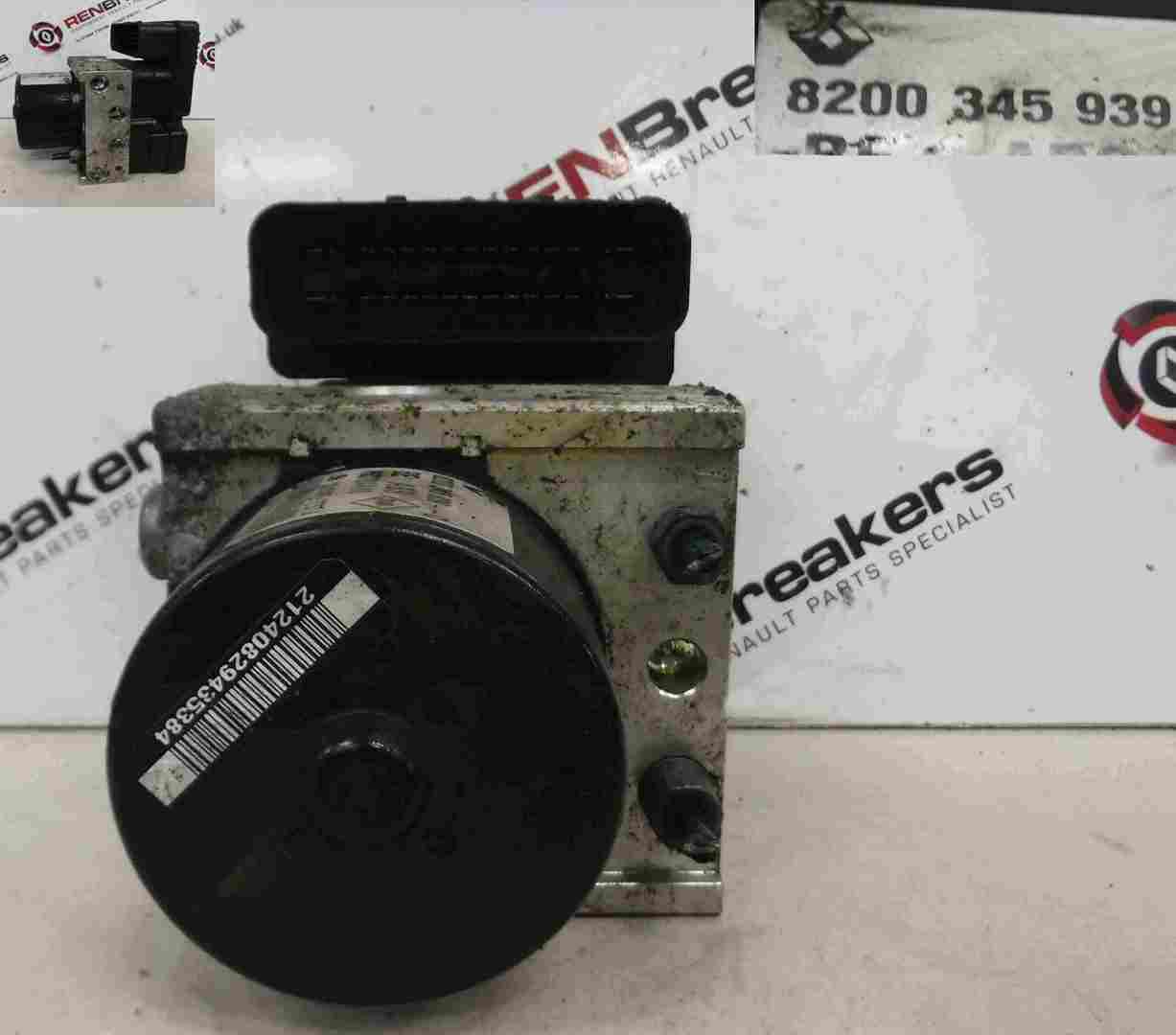 Renault Laguna 2005-2007 ABS Pump Unit 8200345939