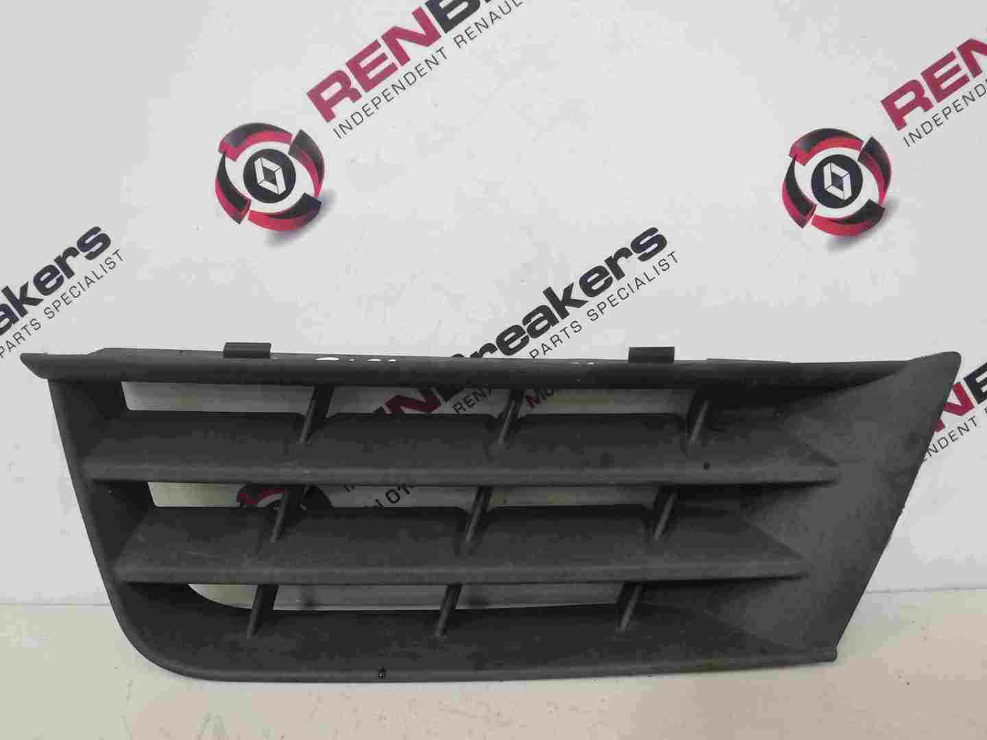 Renault Laguna 2005-2007 Passenger NSF Front Bumper Grill Grille Insert