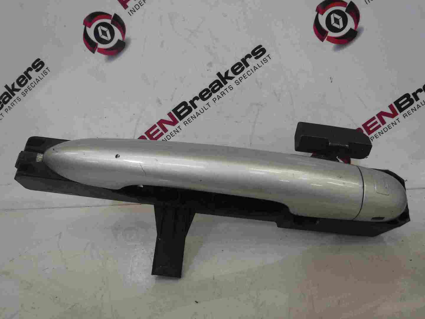Renault Laguna 2005-2007 Passenger NSF Front Exterior Door Handle Silver TED69