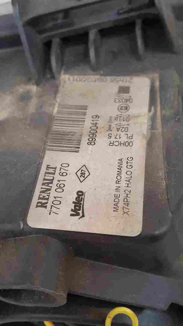 Thumb 2 Renault Laguna 2005-2007 Passenger NSF Front Headlight FACELIFT 7701061670