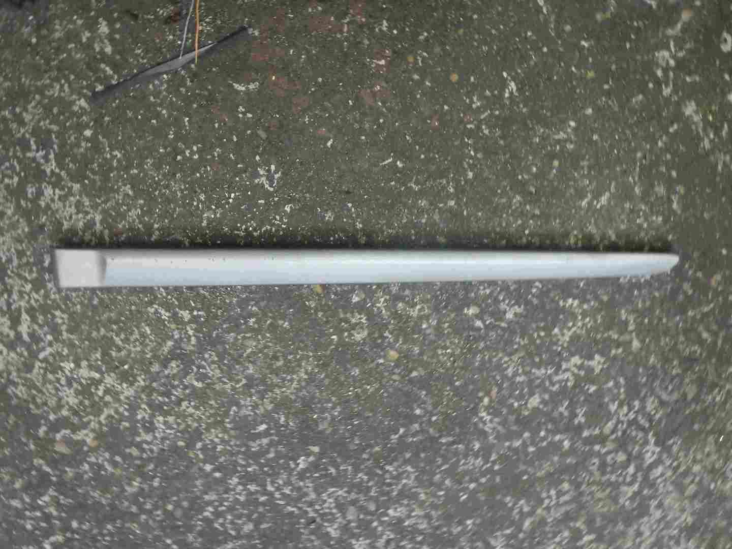 Renault Laguna 2005-2007 Passenger NSR Rear Door Moulding Trim Silver