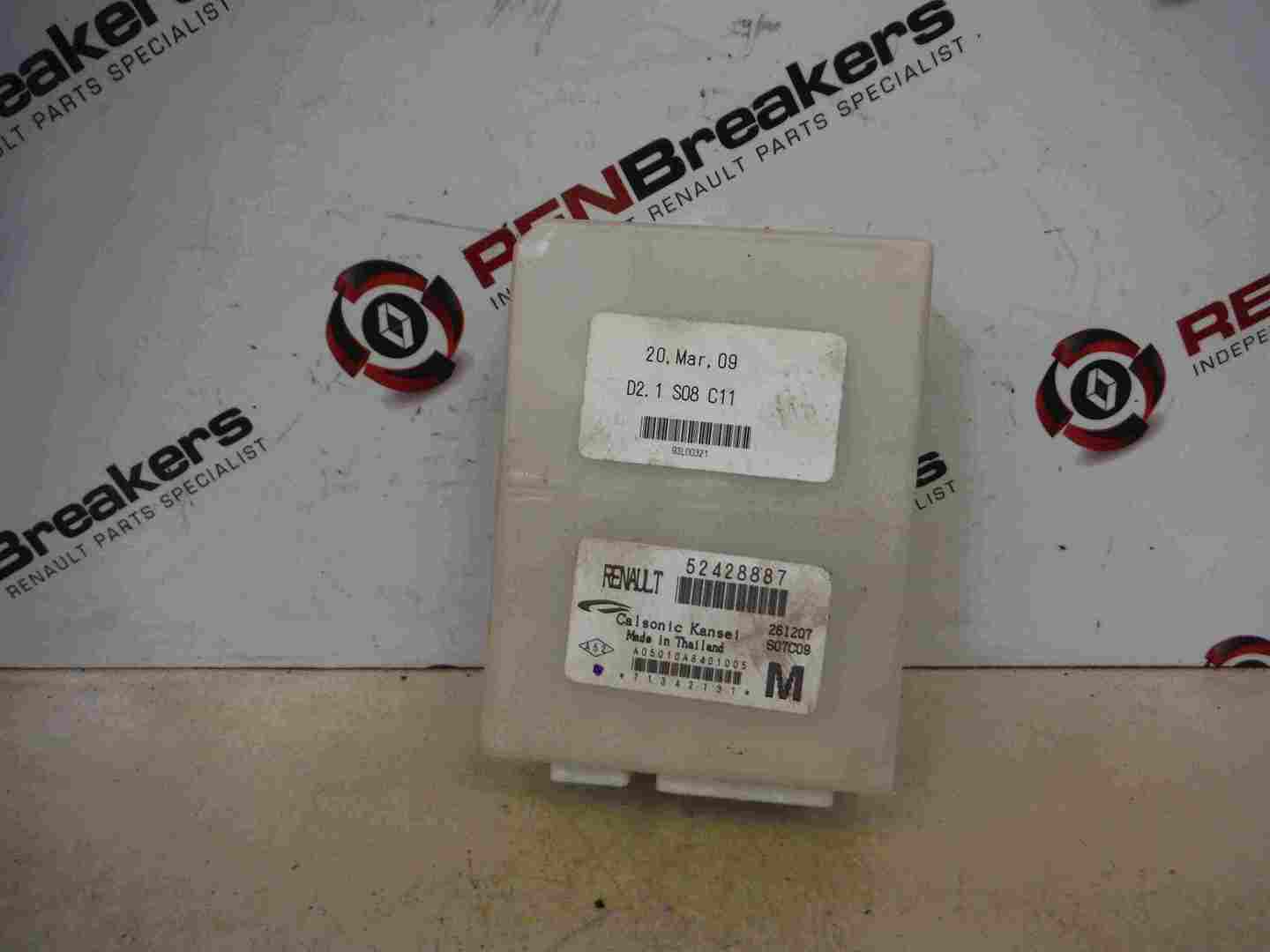Renault Laguna 2007-2010 Heater Module ECU Computer Climate Control 261207