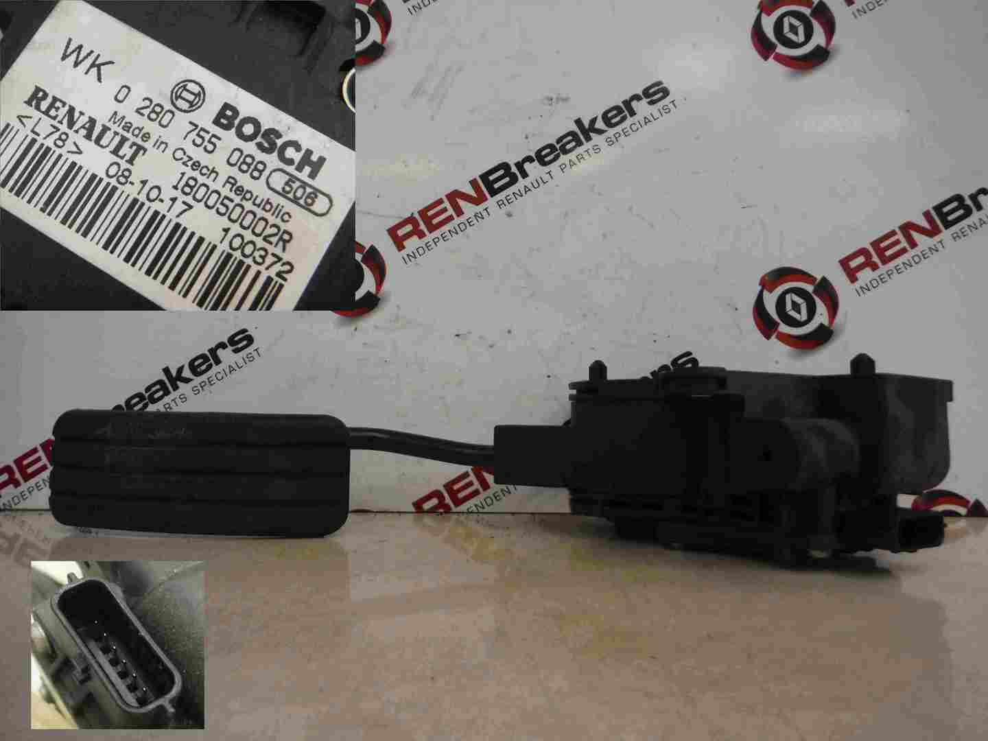 Renault Laguna 2007-2012 Throttle Pedal Accelerator Potentiometer