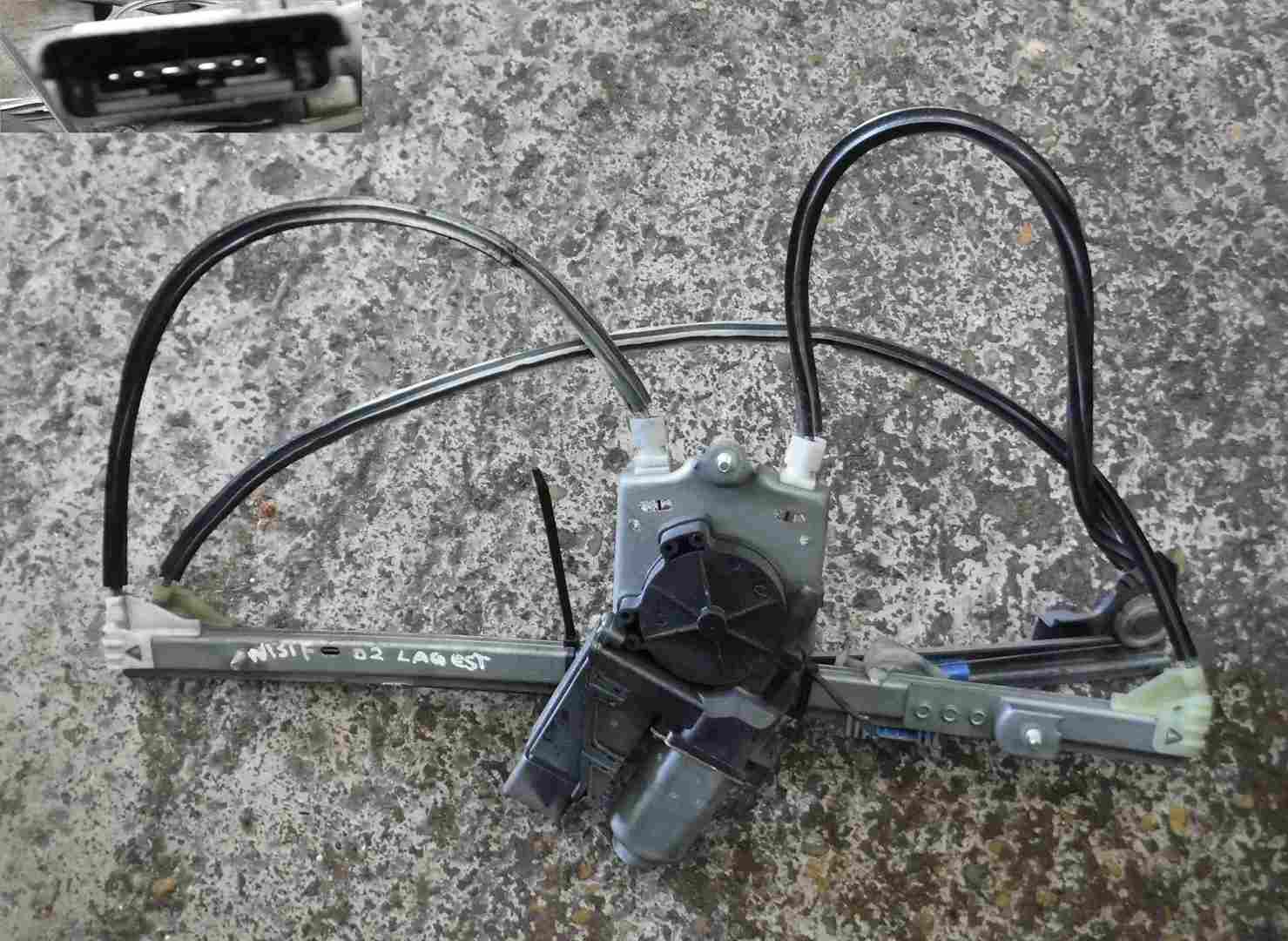 Renault Laguna Estate 2001-2005 Passenger NSF Front Window Motor + Regulator