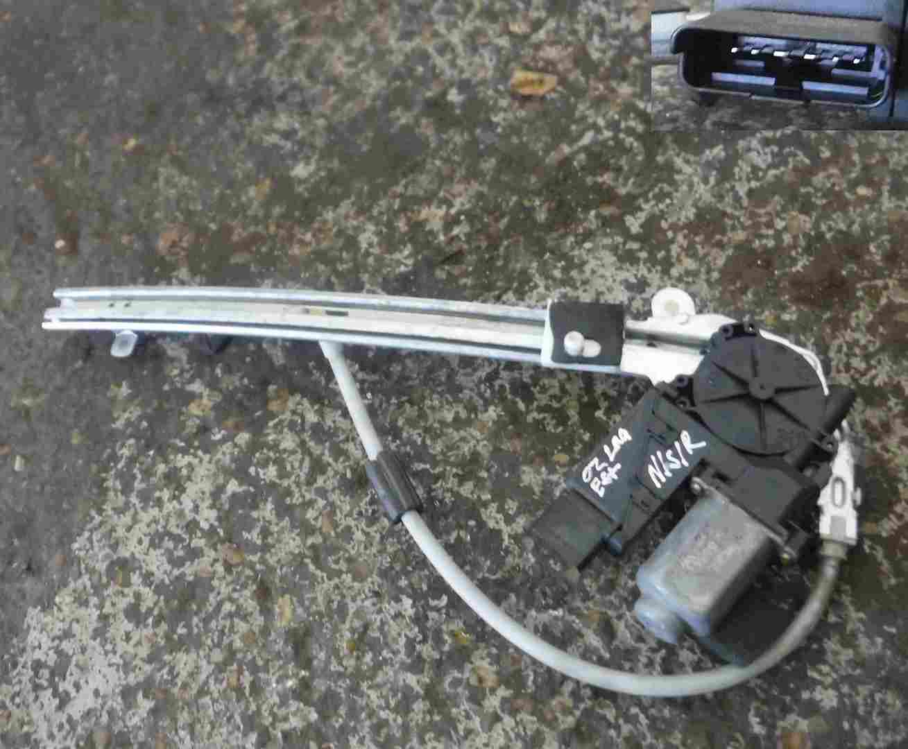 Renault Laguna Estate 2001-2005 Passenger NSR Rear Window Motor Regulator 6pin