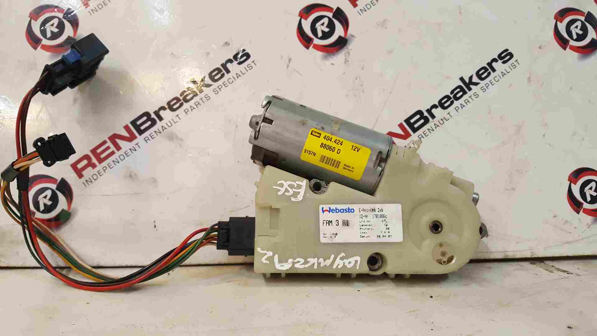 Thumb 6 Renault Laguna Estate 2001-2005 Sunroof Motor 1701086C