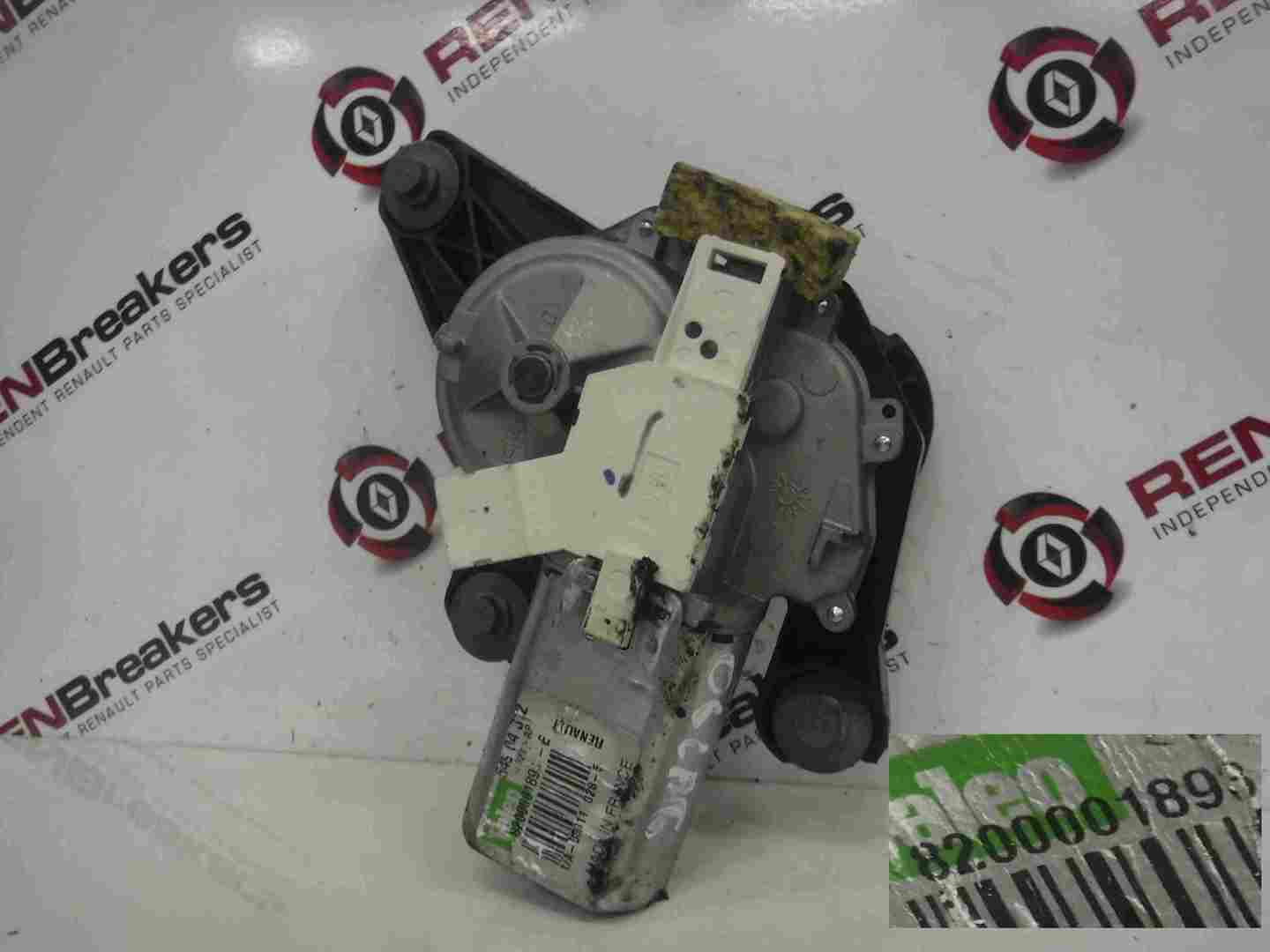Renault Laguna Estate 2001-2006 Rear Tailgate Boot Wiper Motor3 820000189