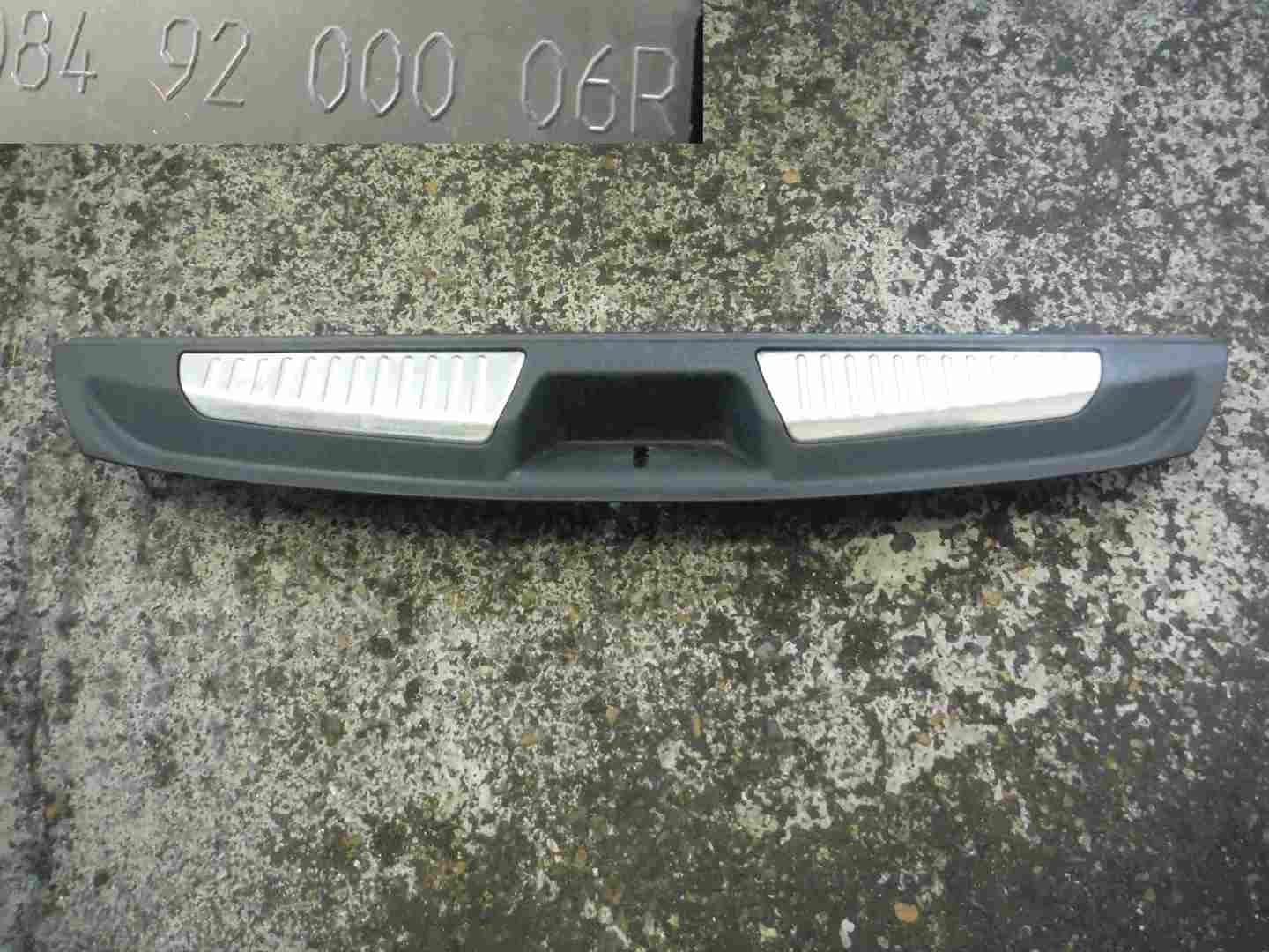 Renault Laguna Estate 2007-2010 Rear Tailgate Boot Trim Protection Gaurd Plastic