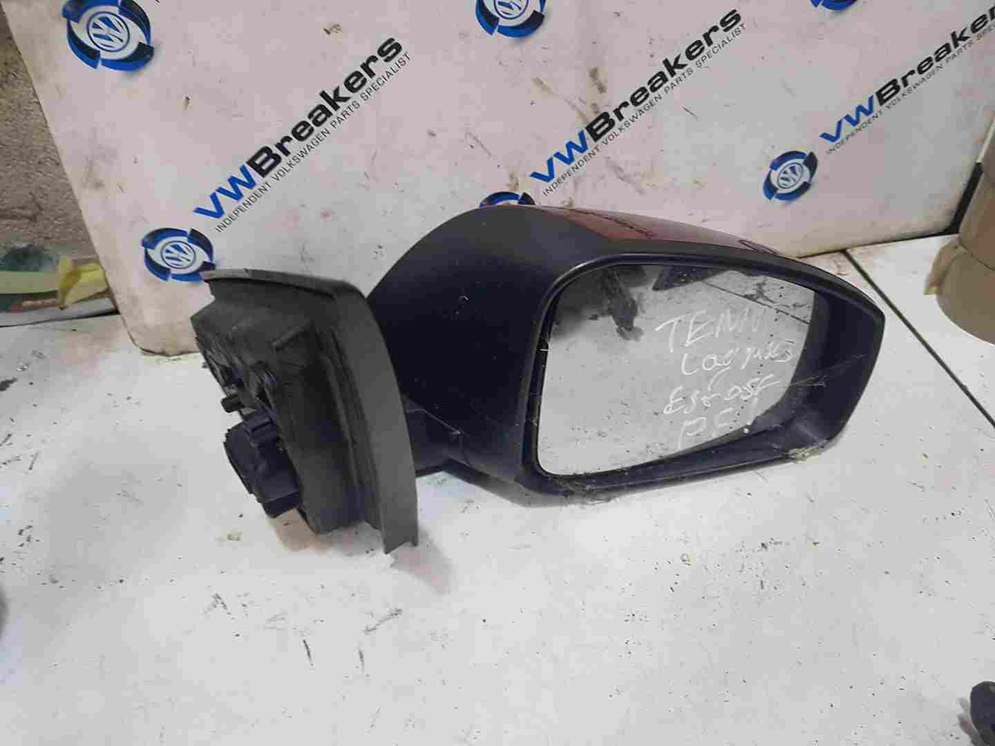 Thumb 3 Renault Laguna Estate MK3 2007-2010 Drivers Os Wing Mirror tennd Red Folding