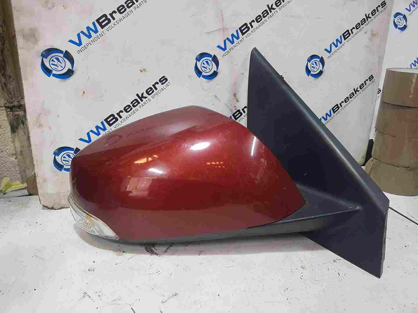Renault Laguna Estate MK3 2007-2010 Drivers Os Wing Mirror tennd Red Folding