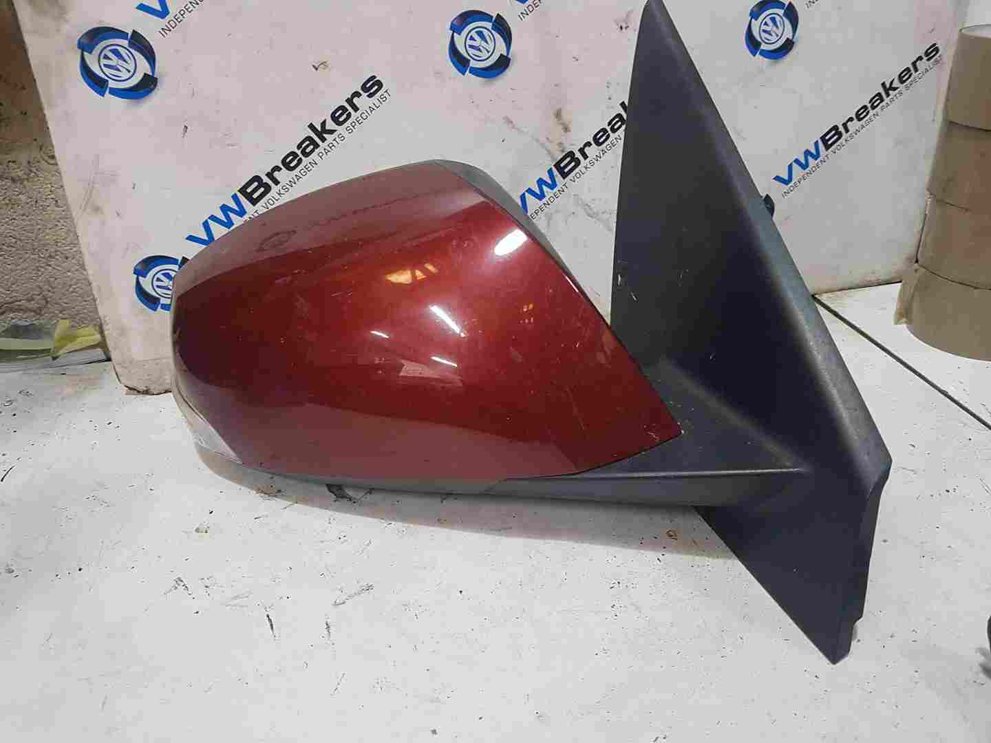Thumb 5 Renault Laguna Estate MK3 2007-2010 Drivers Os Wing Mirror tennd Red Folding