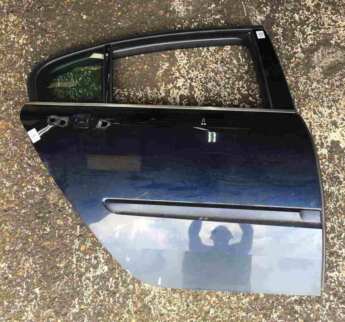 Renault Laguna Hatchback MK3 2007-2012 Drivers OSR Rear Door Blue 472