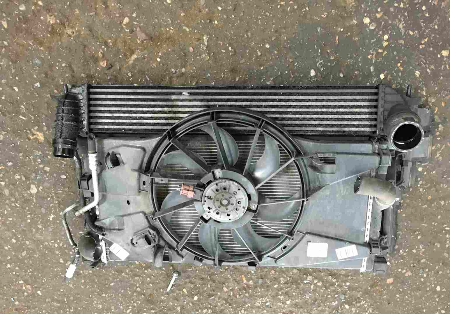 Renault Laguna MK3 2007-2012 2.0 DCi Radiator Rad Pack Cooling Fan Intercooler