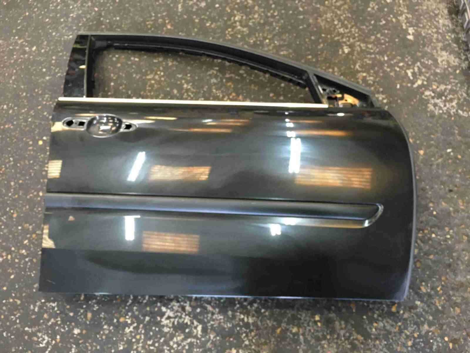 Renault Laguna MK3 2007-2012 Drivers OSF Front Door Black 676 5 door