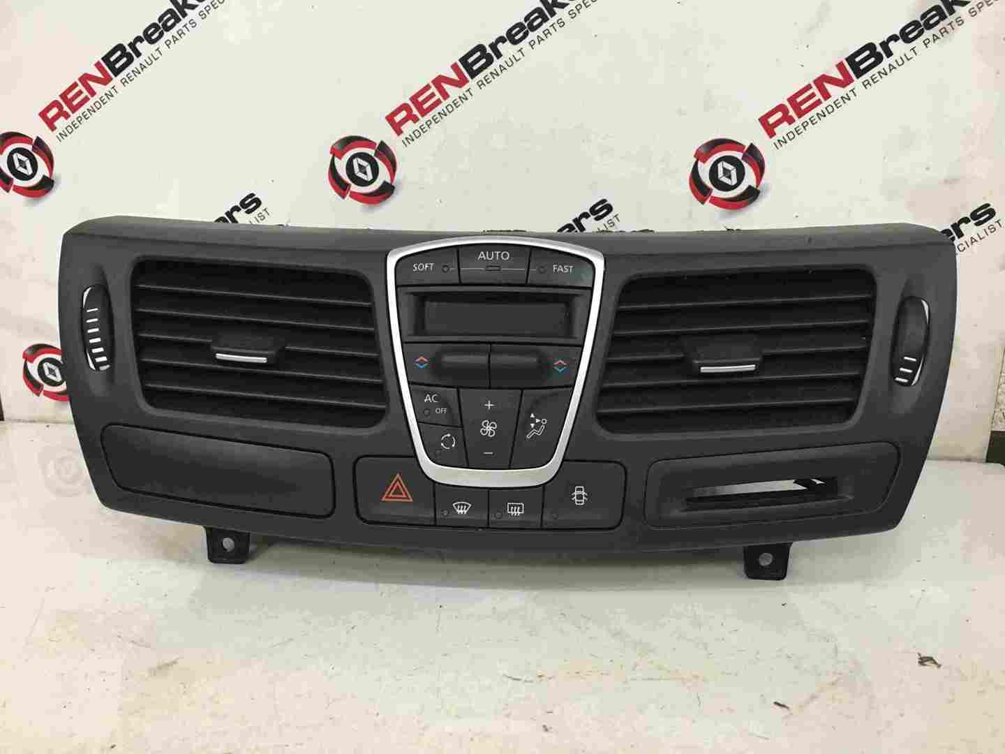 Renault Laguna MK3 2007-2012 Heater Controls PanelVents Cup Holder Hazard
